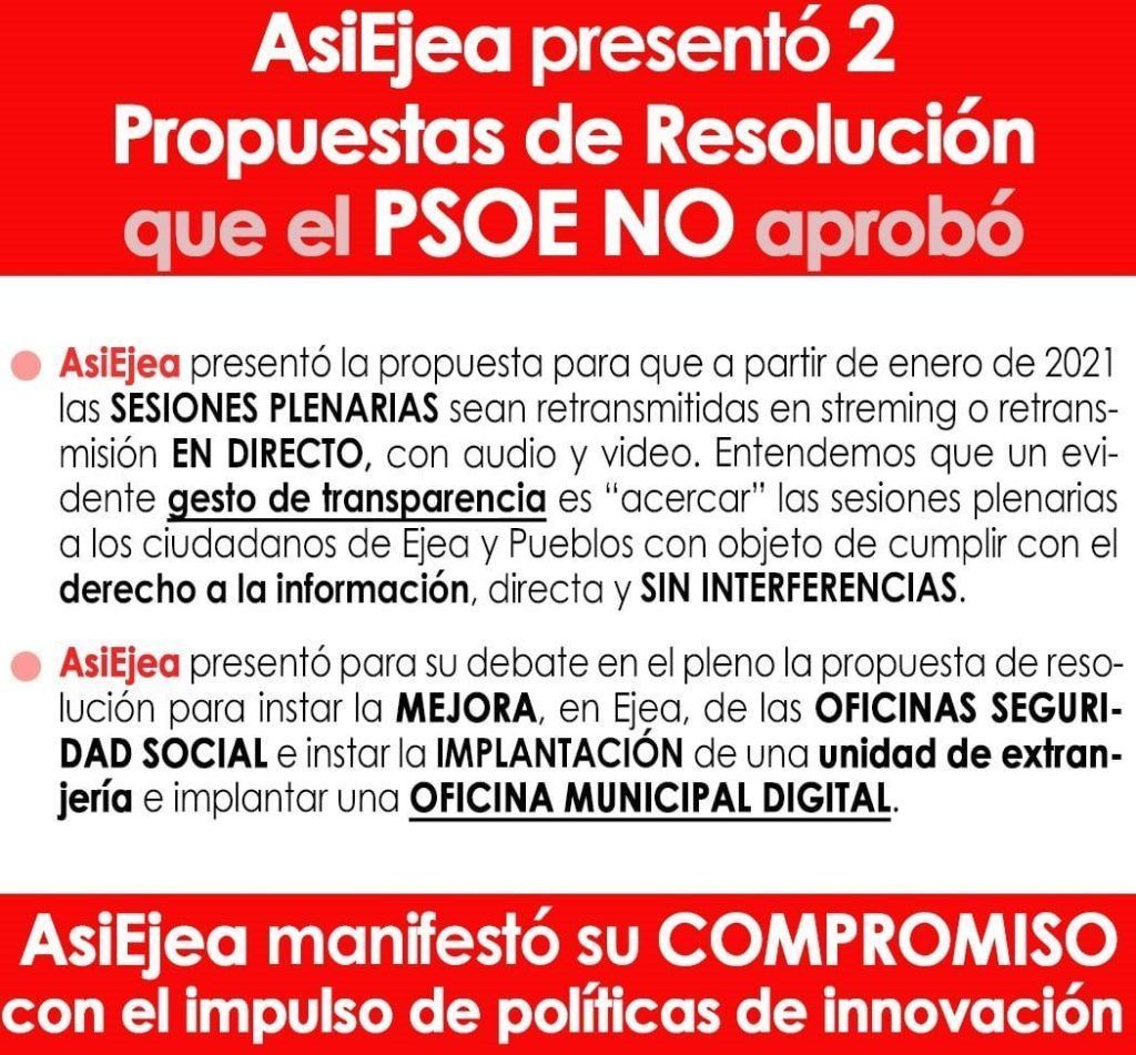 Propuestas de AsiEjea