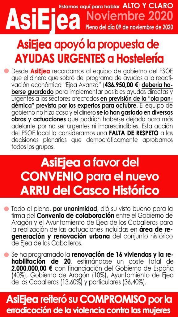 Asiejea hablando Alto y Claro