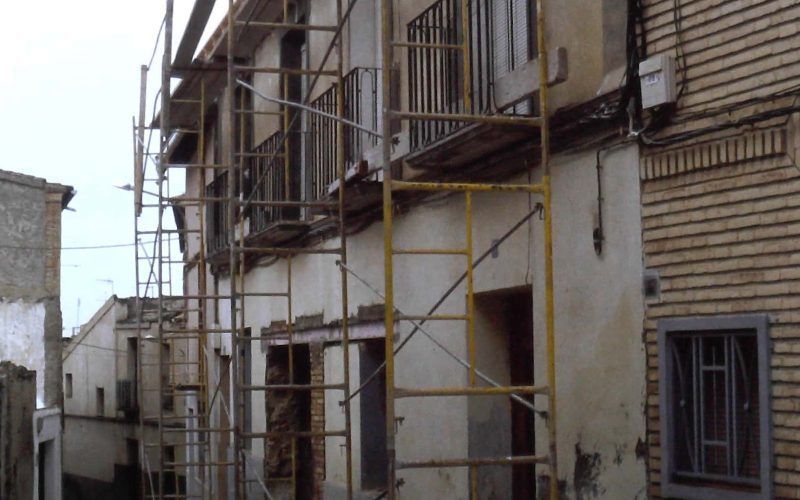 Obras casco viejo Ejea