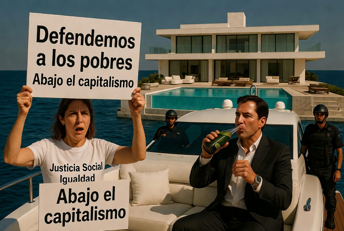 Hipocresia de la izquierda Hipocritas redomados