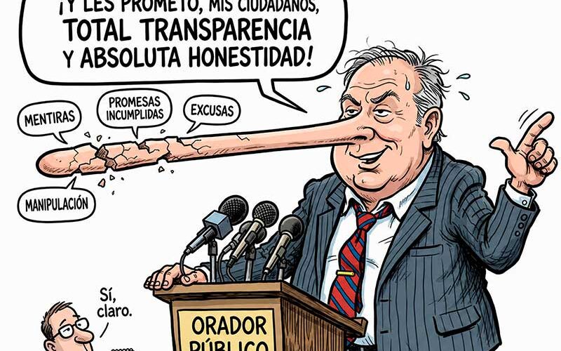 Político mentiroso
